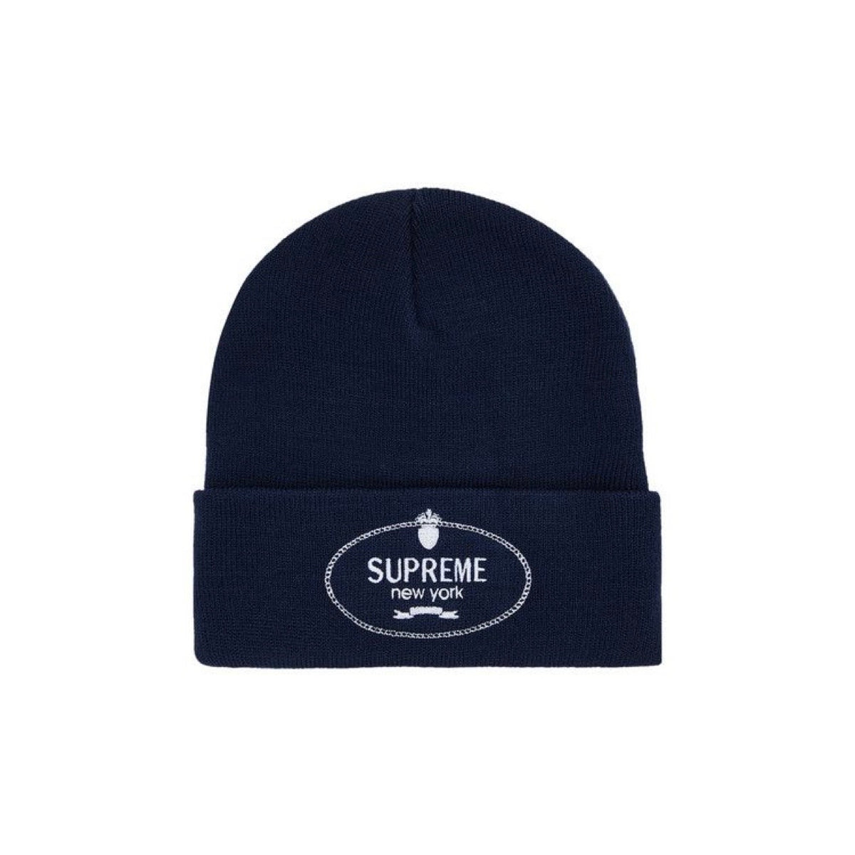 Supreme Crest Beanie Navy