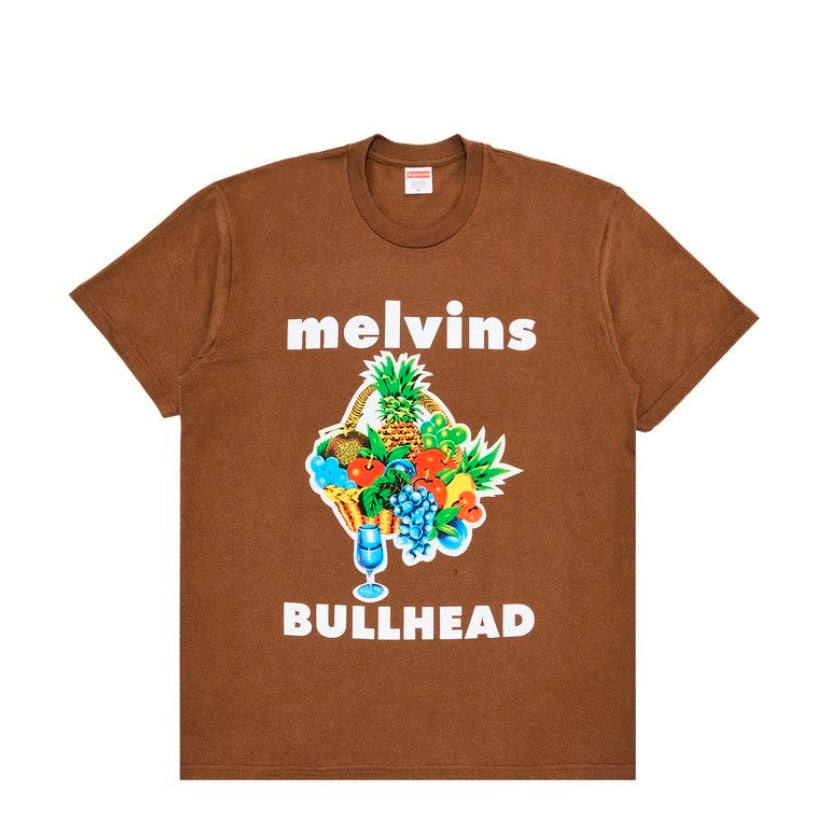 Supreme T Shirt Melvins Bullhead Brown