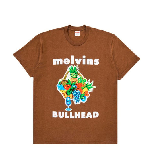 Supreme T Shirt Melvins Bullhead Brown