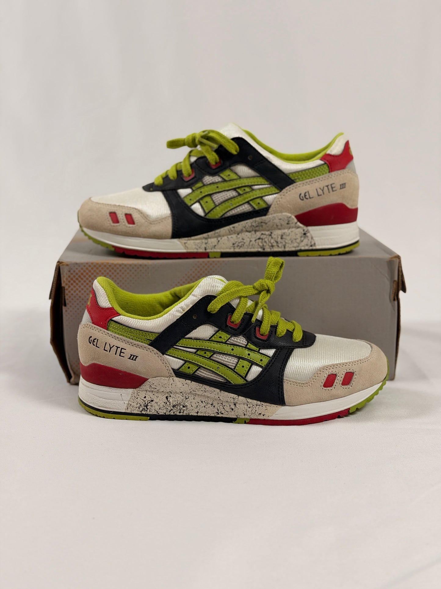 ASICS Gel Lyte 3 Season Spot White Light Green (2009) (Pre-Owned)