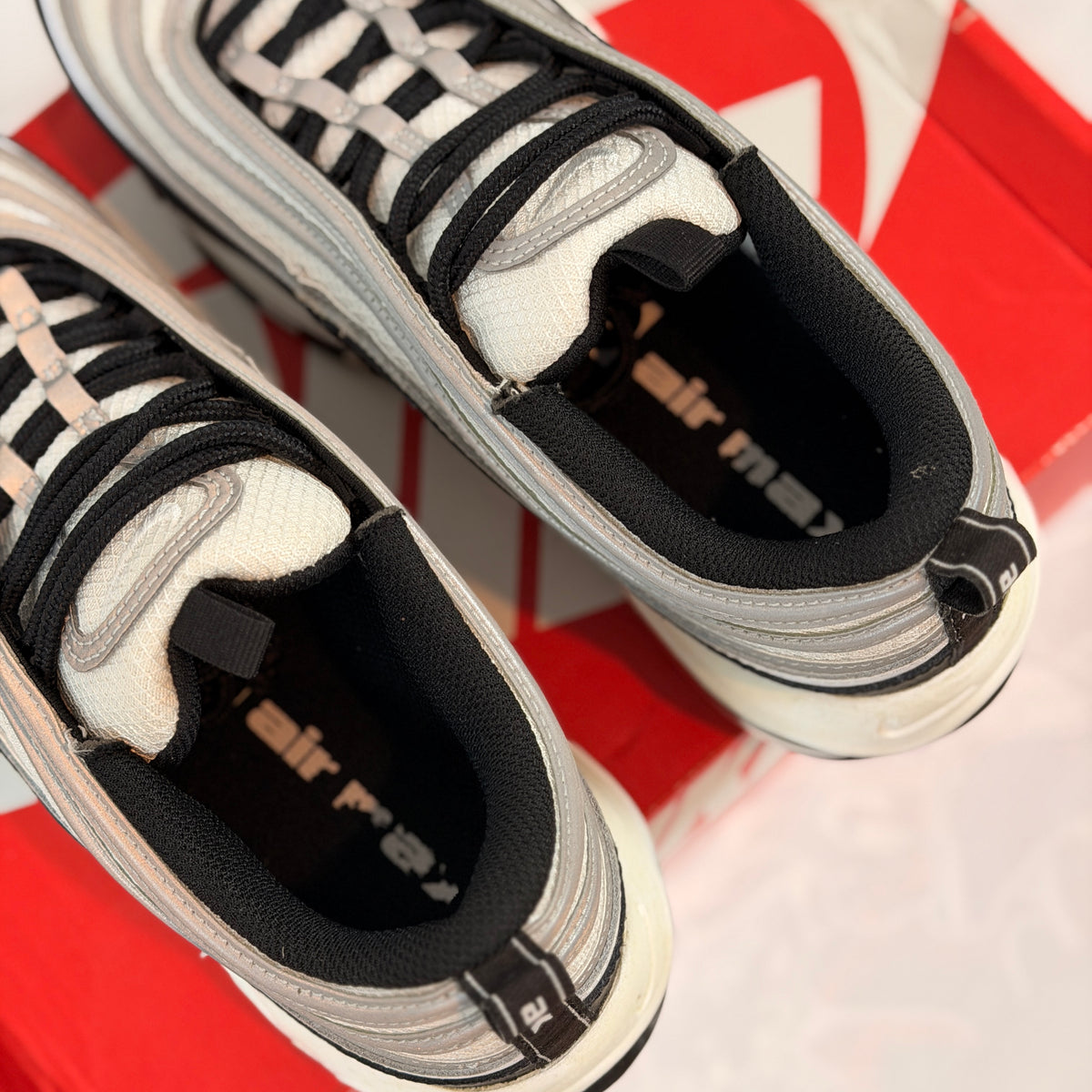 Nike Air Max 97 Black White (Pre-Owned)