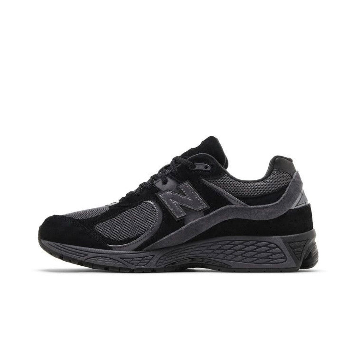 New Balance 2002R Black Dark Grey