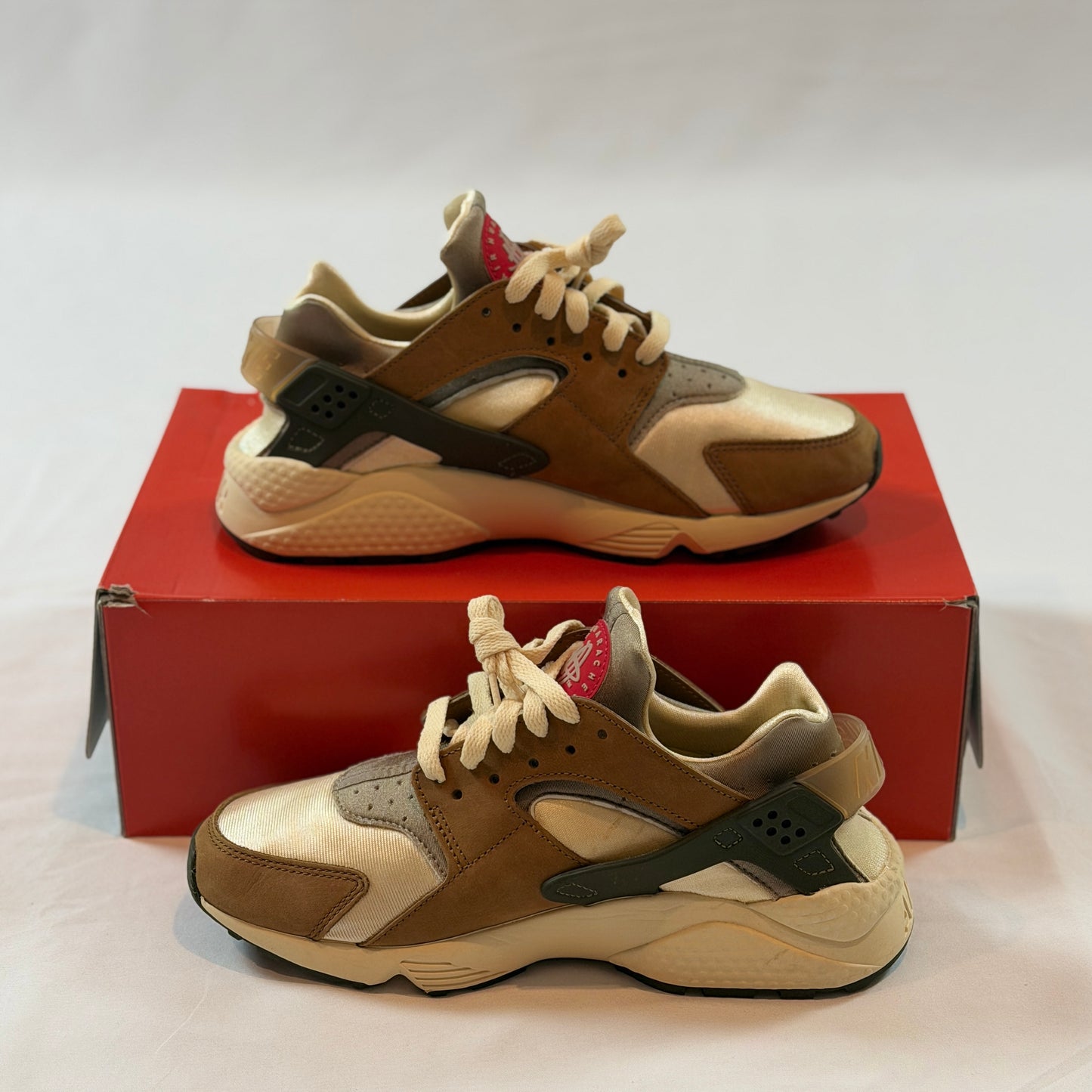 Nike Air Huarache Stussy Desert Oak (2021)(Pre-Owned)