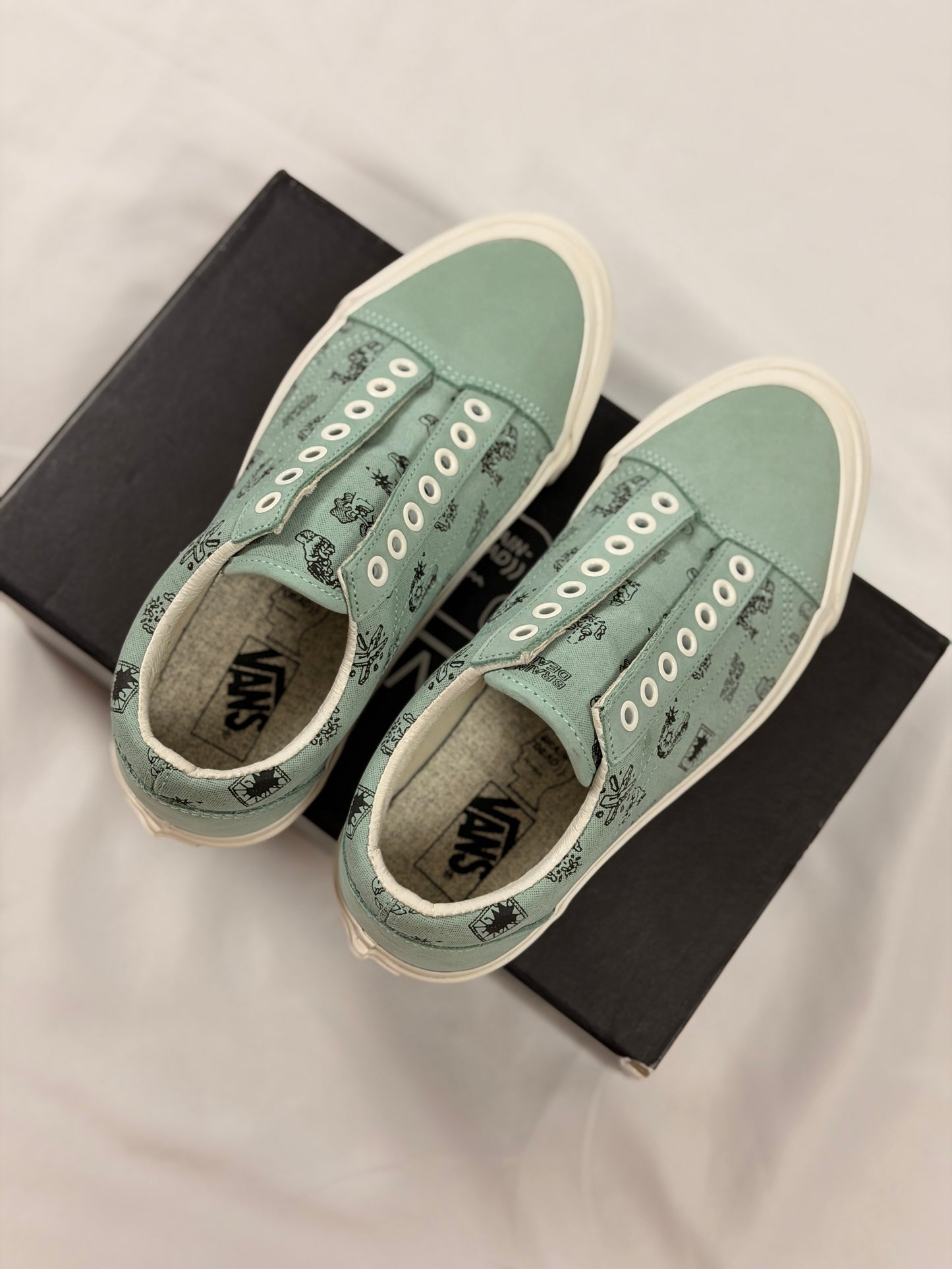 Vans Old Skool LX x Brain Dead Granite Green