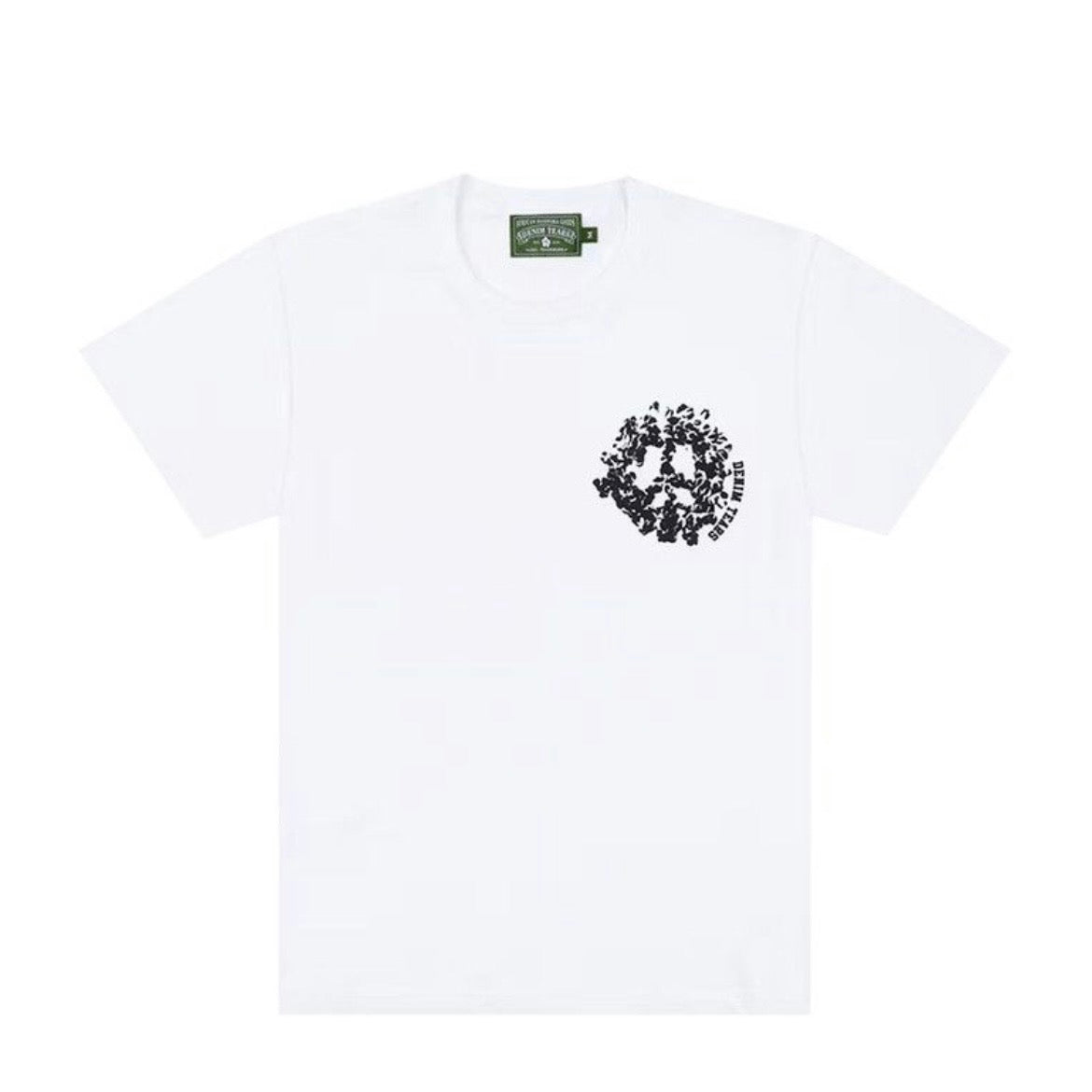 Denim Tears Denim University Tee White Black
