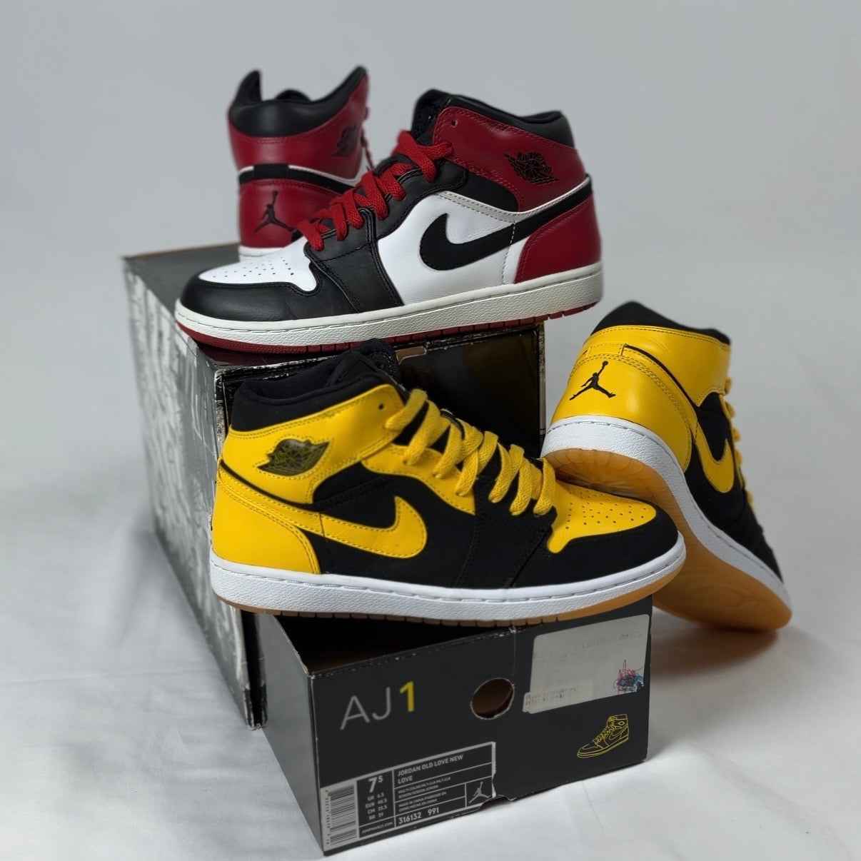 Air Jordan 1 Old Love New Love Beginning Moments Pack