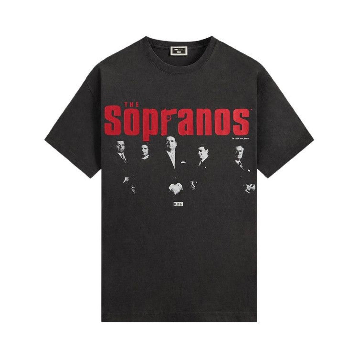 Kith For The Sopranos Est. 1990 Poster Vintage Tee Black