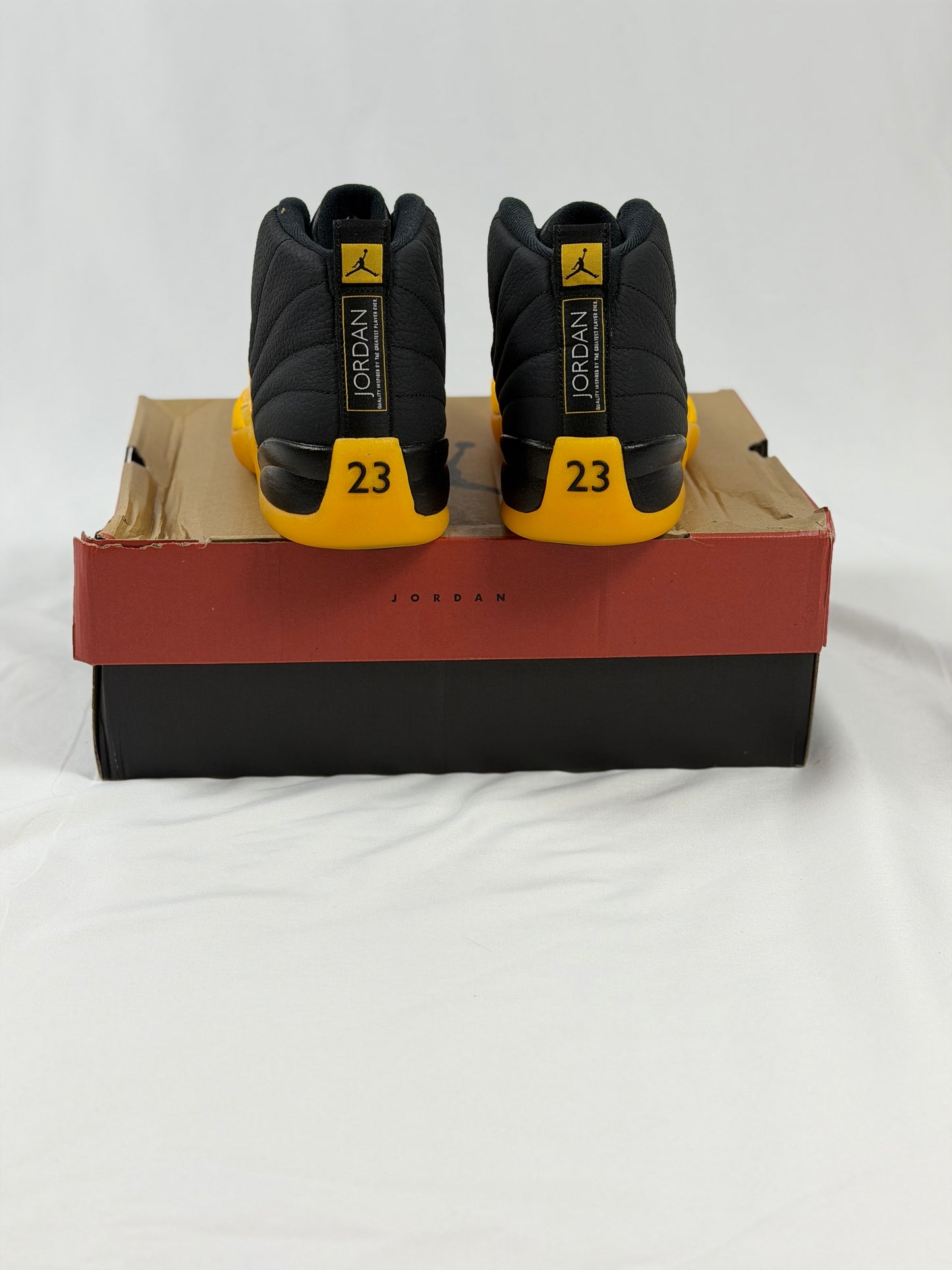 Jordan 12 Retro Black University Gold