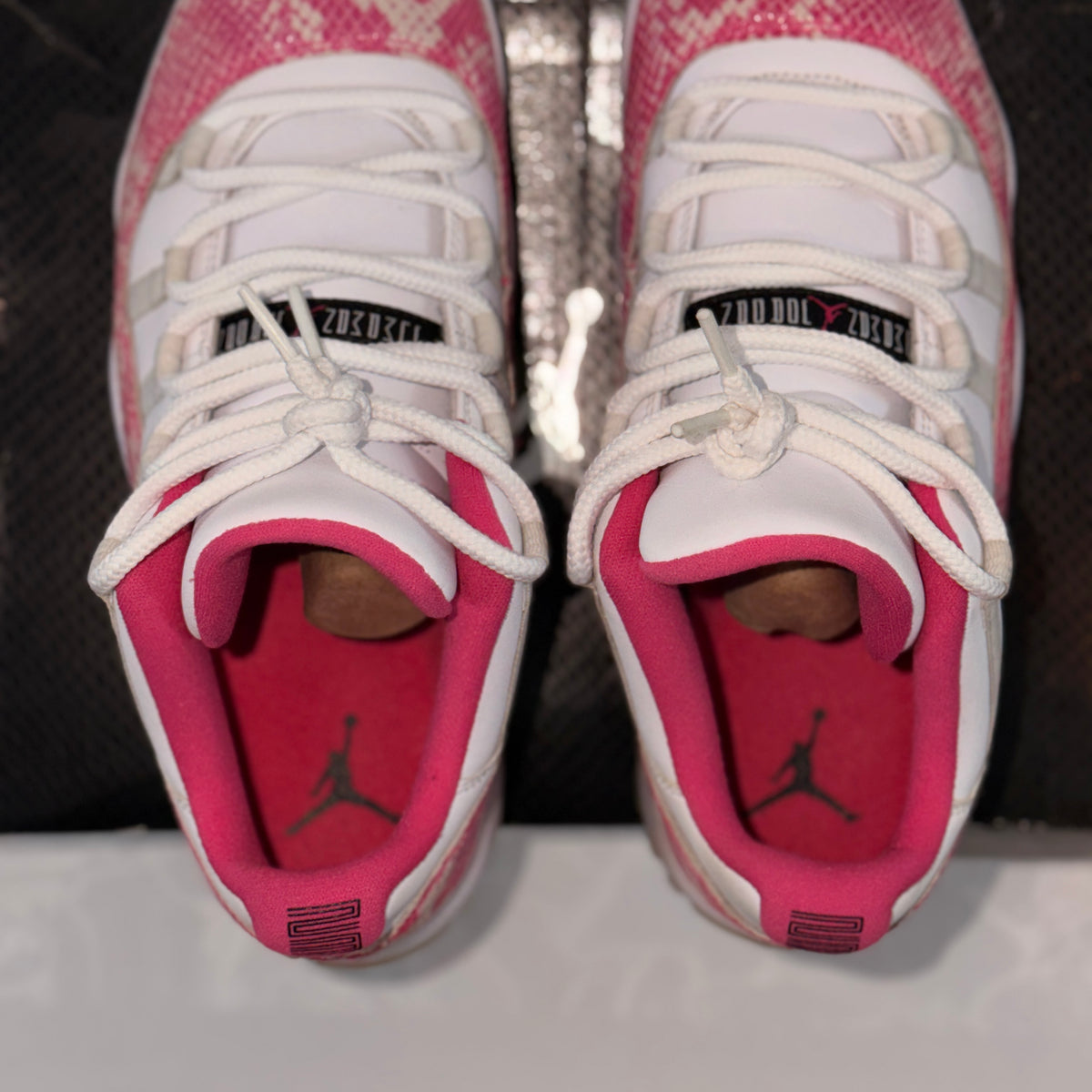 Jordan 11 Retro Low Pink Snakeskin (Women’s)(Pre-Owned)