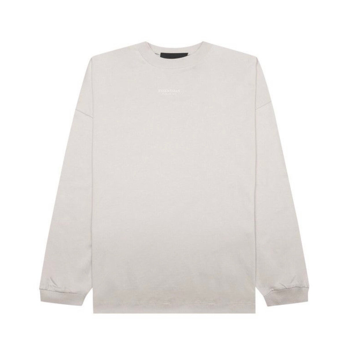 Fear of God Essentials Long-sleeve Tee Silver Cloud