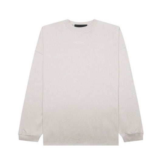 Fear of God Essentials Long-sleeve Tee Silver Cloud