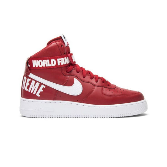 Nike Air Force 1 High Supreme World Famous Red