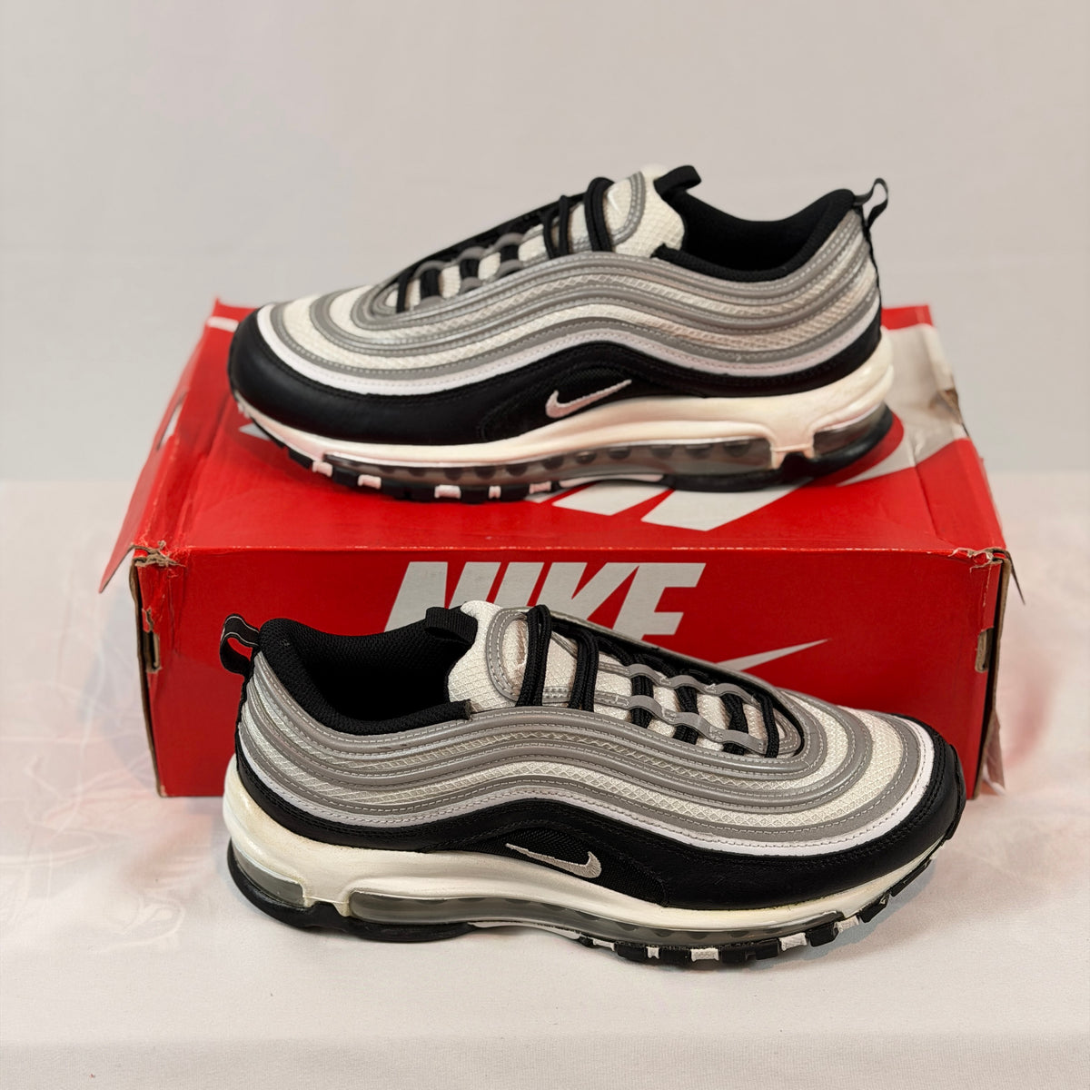 Nike Air Max 97 Black White (Pre-Owned)