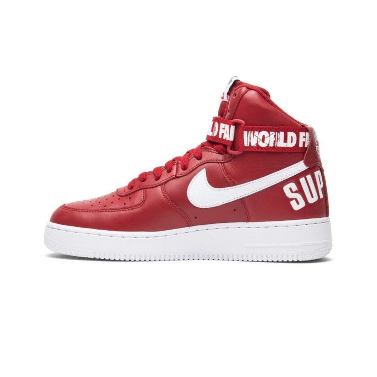 Nike Air Force 1 High Supreme World Famous Red