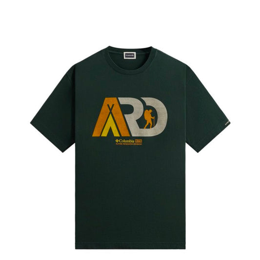 Kith T Shirt x Columbia ARD Vintage Green