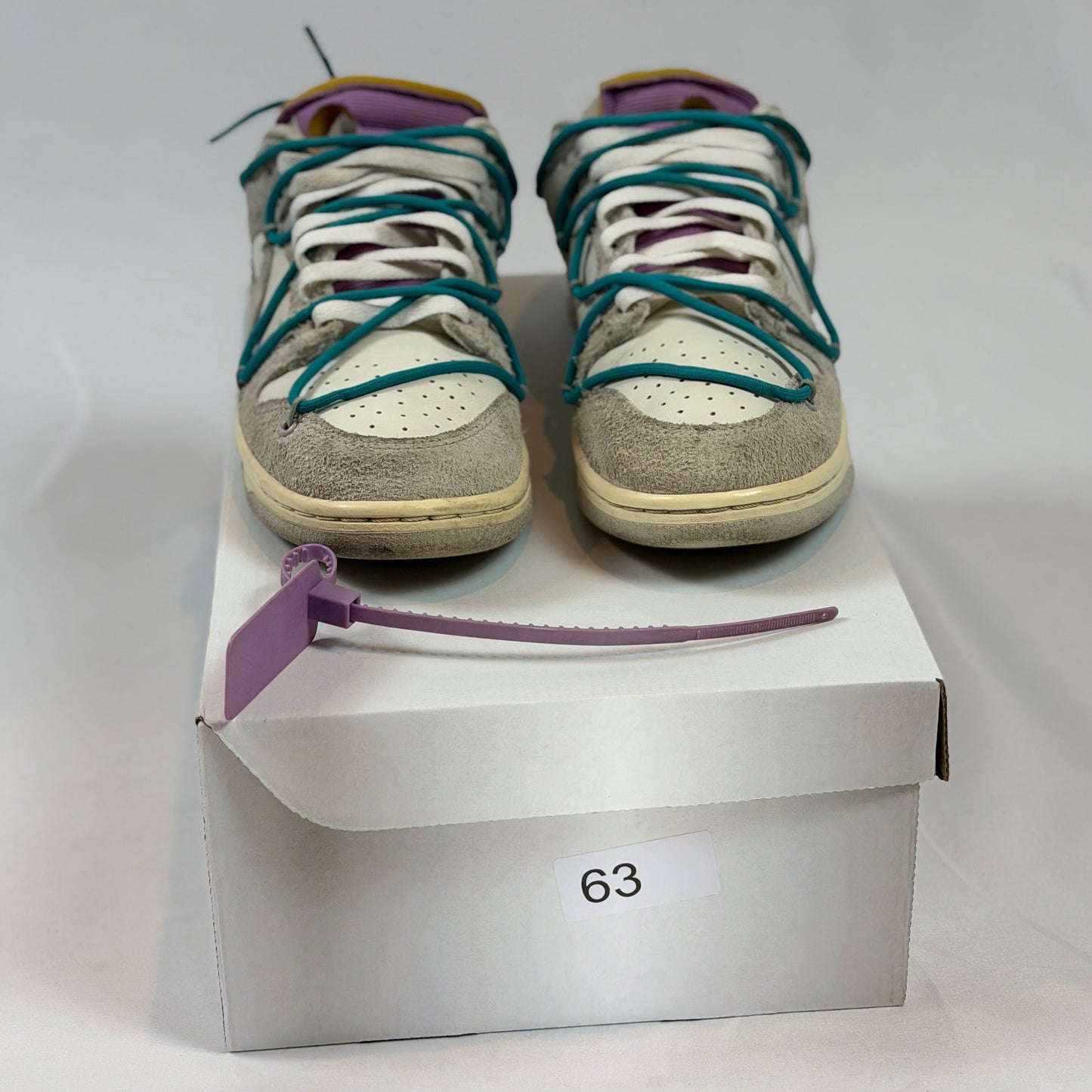 Nike Dunk Low Off-White Lot 36 (Pre-Owned) (Replacement Box)