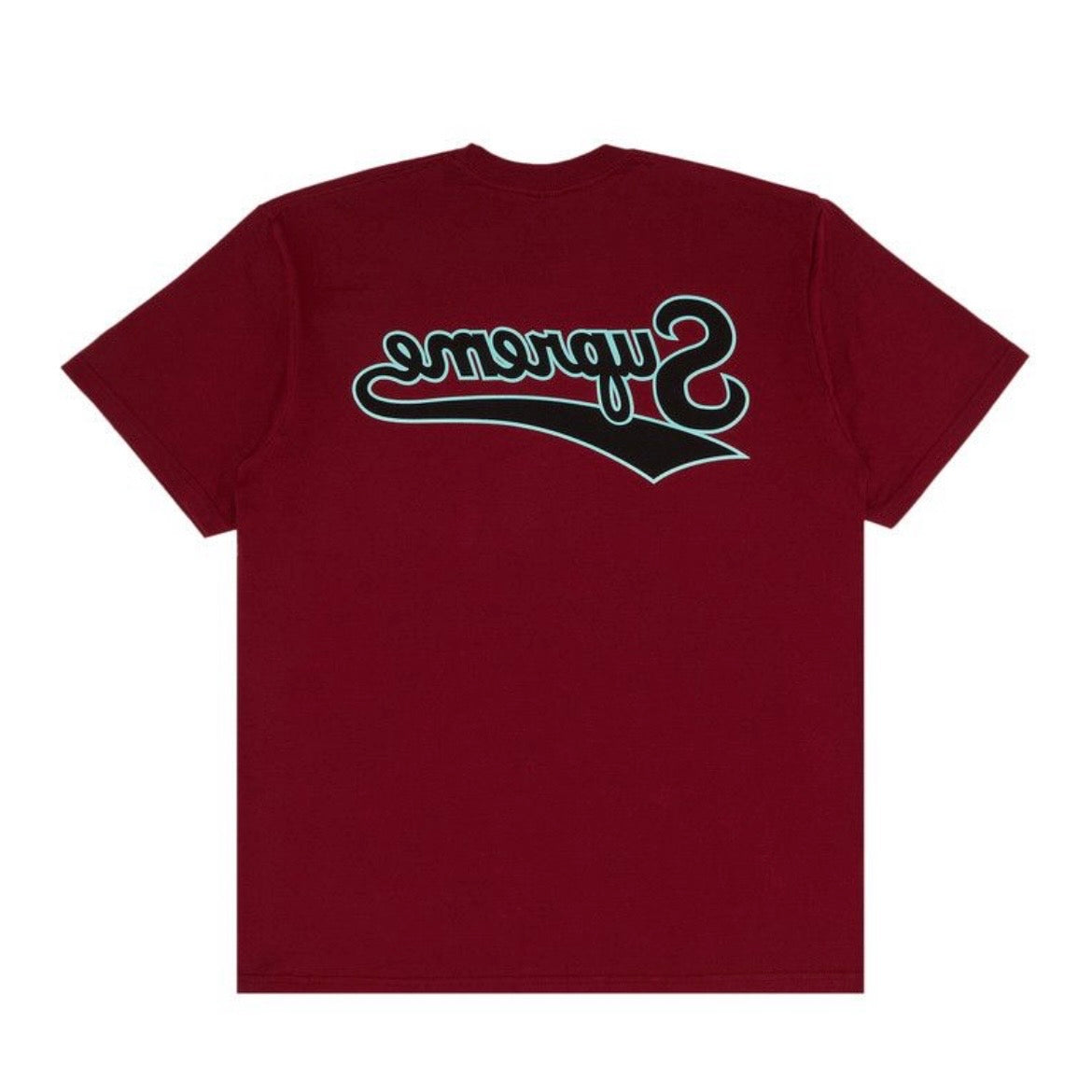 Supreme Backwards Tee Cardinal