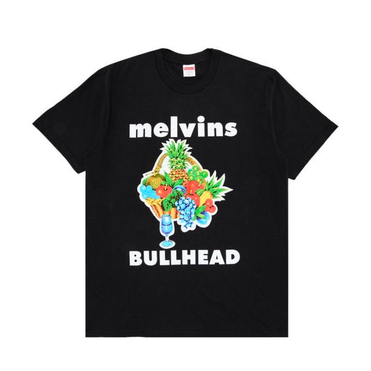 Supreme T Shirt Melvins Bullhead Black