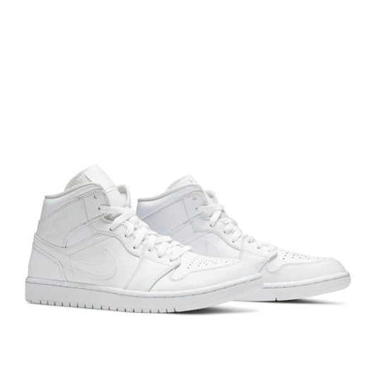 Jordan 1 Mid Triple White 2.0 (2020)
