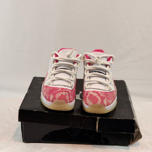 Jordan 11 Retro Low Pink Snakeskin (Women’s)(Pre-Owned)