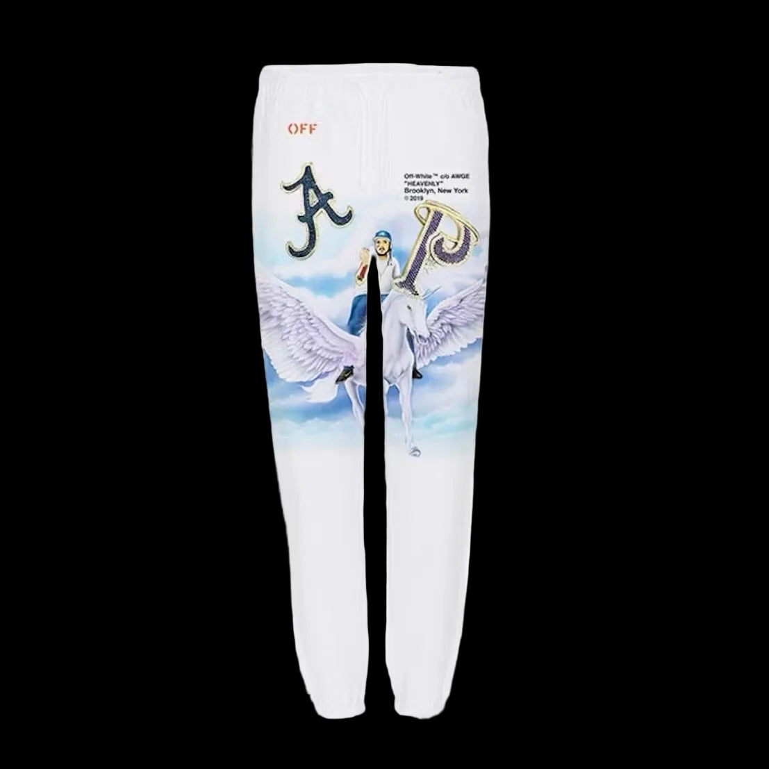 OFF-WHITE Yams Day Sweatpants