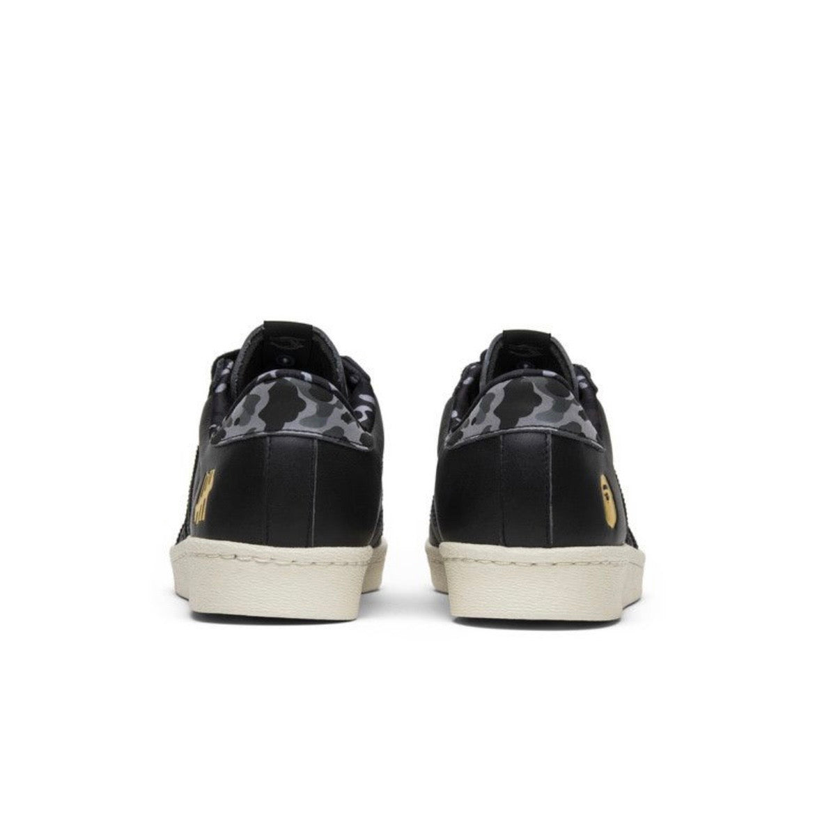 Adidas Superstar 80s x Undefeated x Bape Black