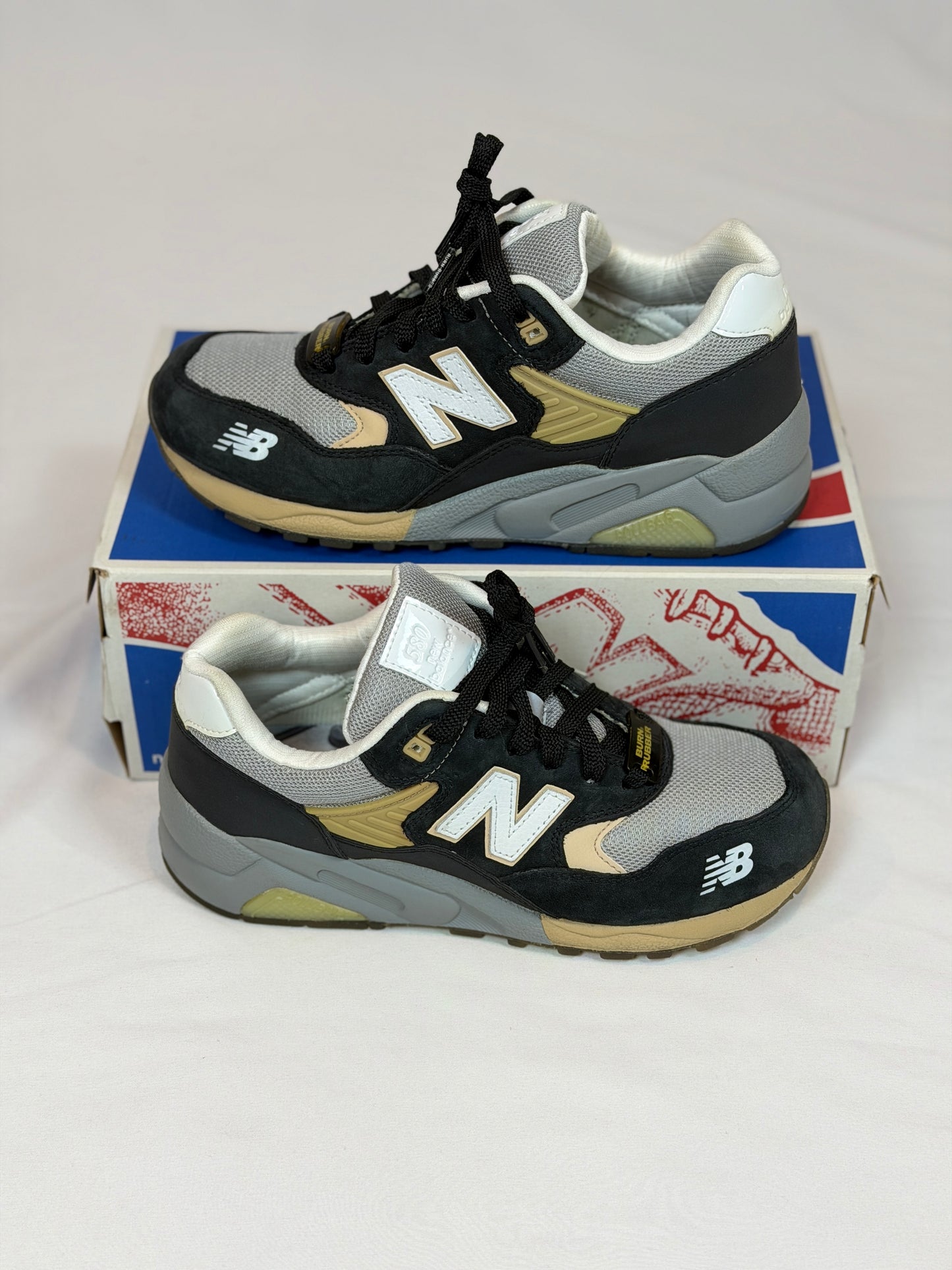 New Balance 580 Burn Rubber White Collar (Pre-Owned)
