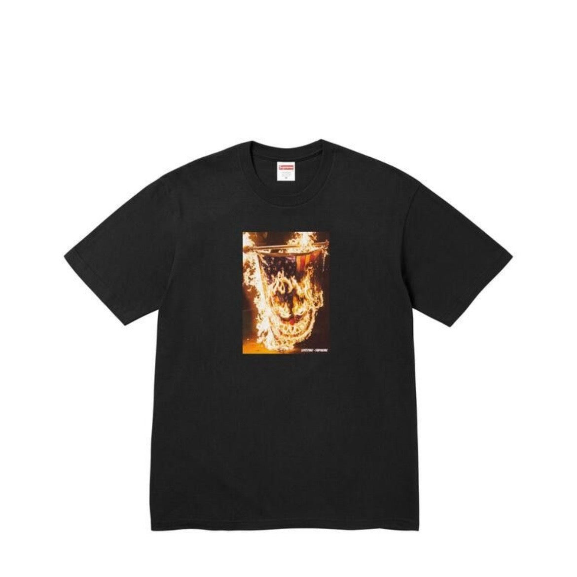 Supreme x Spitfire Flag Tee Black