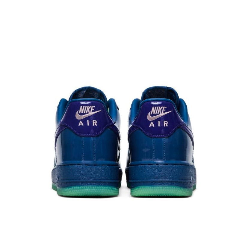 Nike Air Force 1 Low Patent Leather Mystic Navy Ice Grape