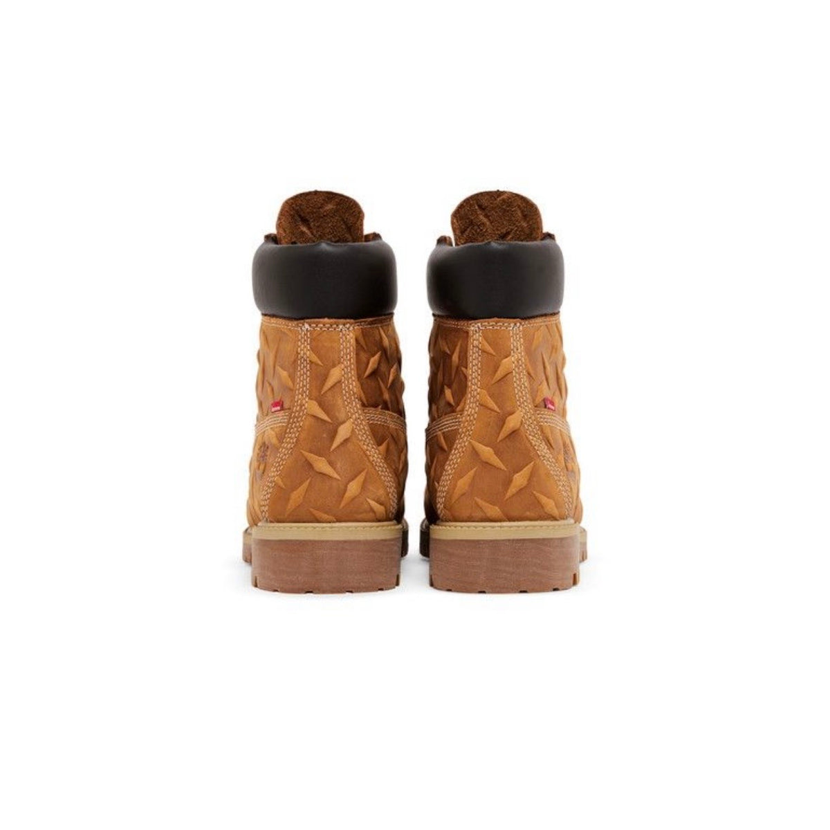 Supreme x Timberland 6 Inch Premium Waterproof Boot Diamond Plate Wheat (2026)
