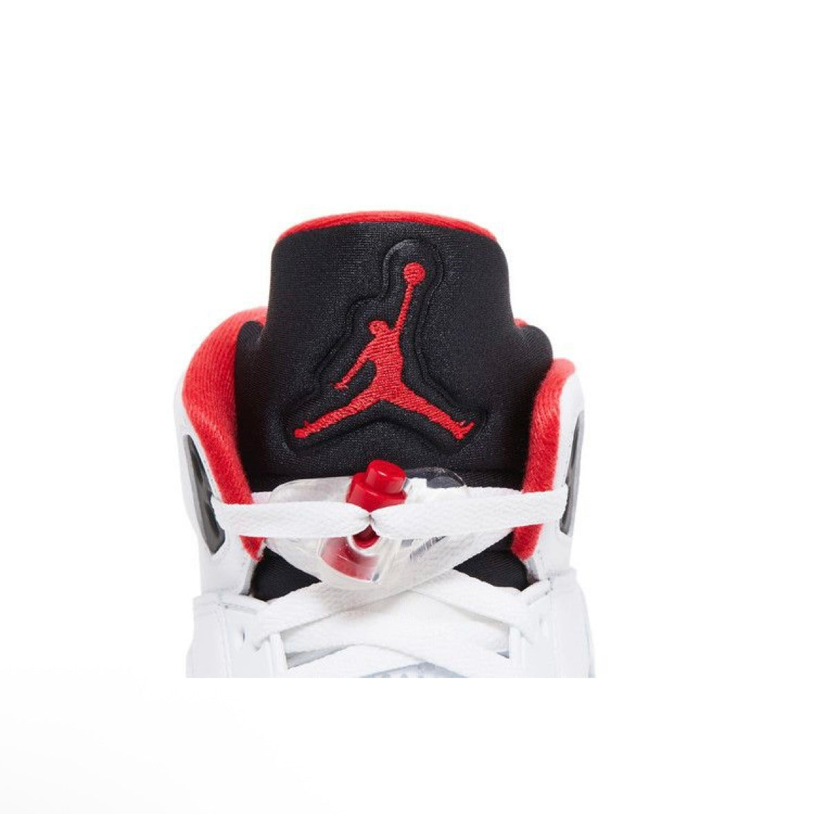 Jordan 5 Retro Fire Red Black Tongue (2025)