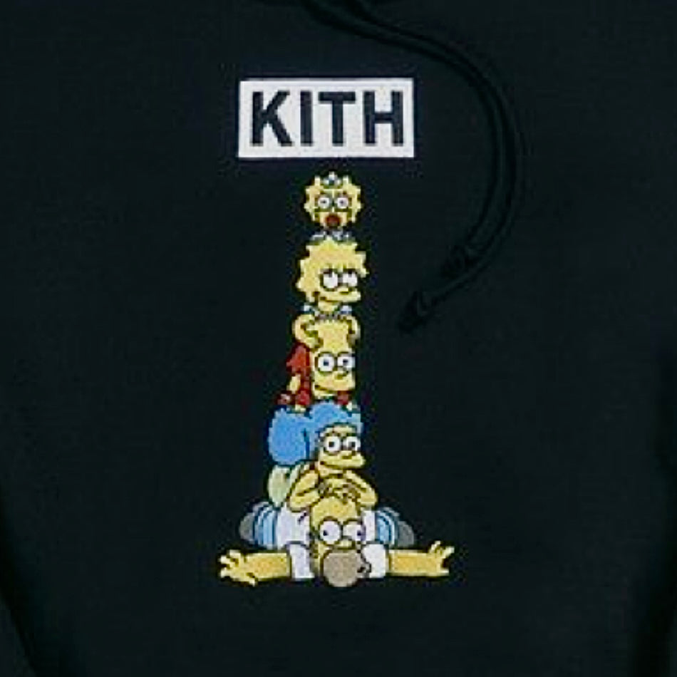Kith For The Simpsons Family Stack Hoodie