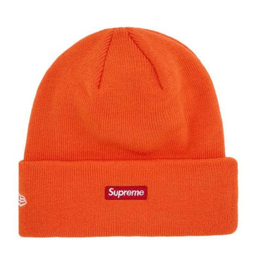 Supreme New Era S Logo Beanie Orange