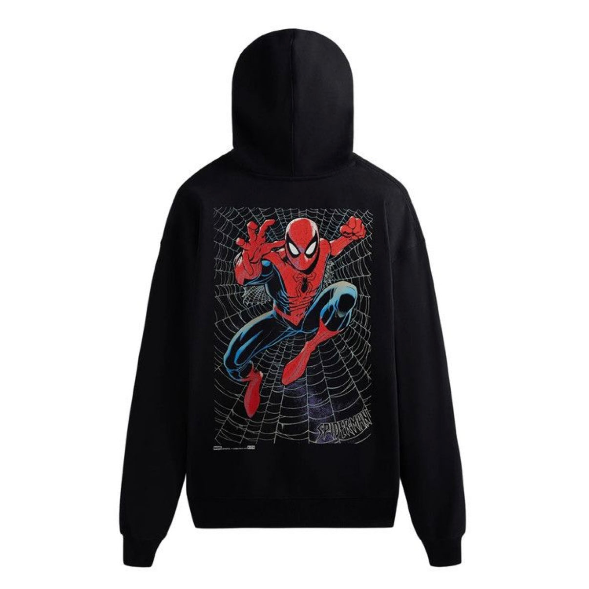 Kith Marvel Spider-Man Web Logo Hoodie