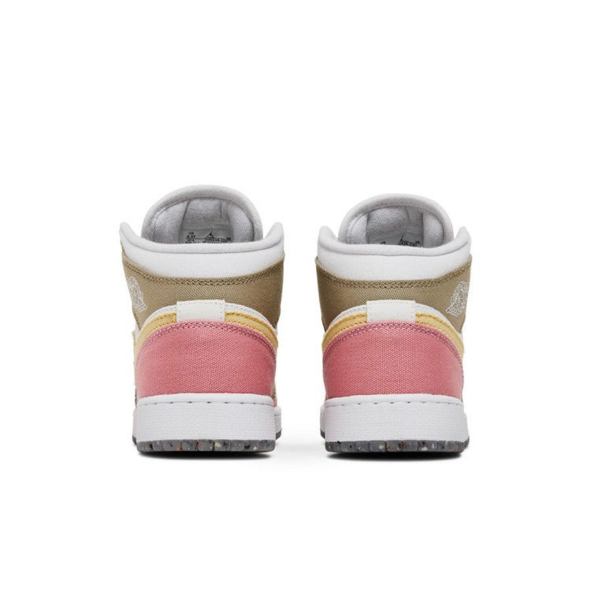 Jordan 1 Mid SE Pastel Vivid Green Grind (GS)