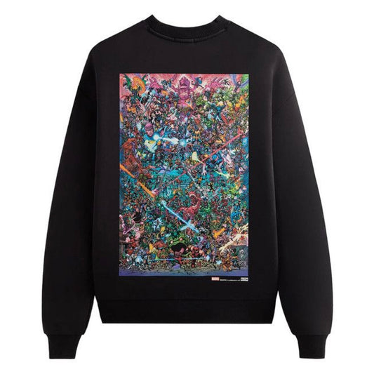 Kith x Marvel Villians Clash Vintage Nelson Crewneck