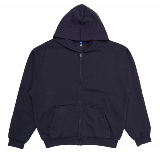 Yeezy x Gap Unreleased Zip Sweatshirt Hoodie Navy