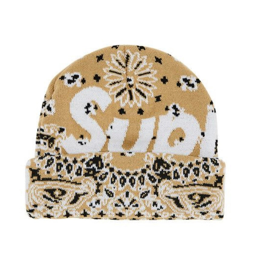 Supreme Bandana Big Logo Beanie