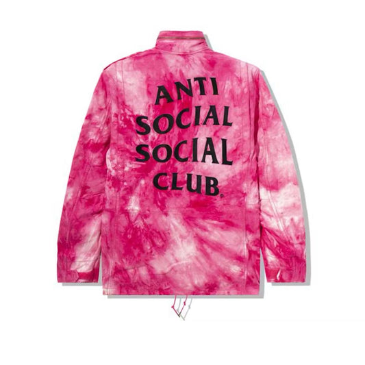 Anti Social Social Club Alpha Industries x ASSC M-65 Jacket Tie Dye Pink