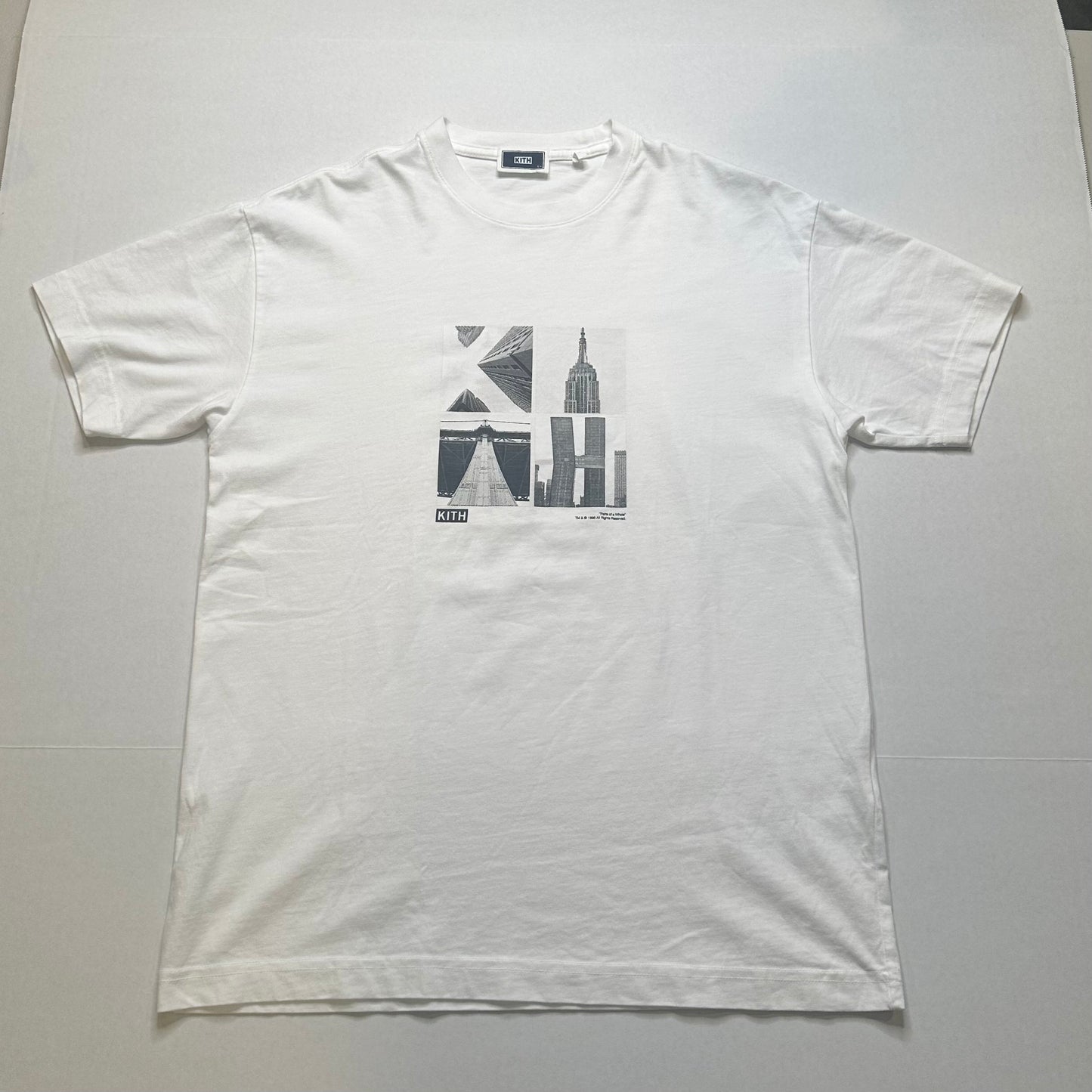 KITH Mens New York "Parts of a Whole" White Tee