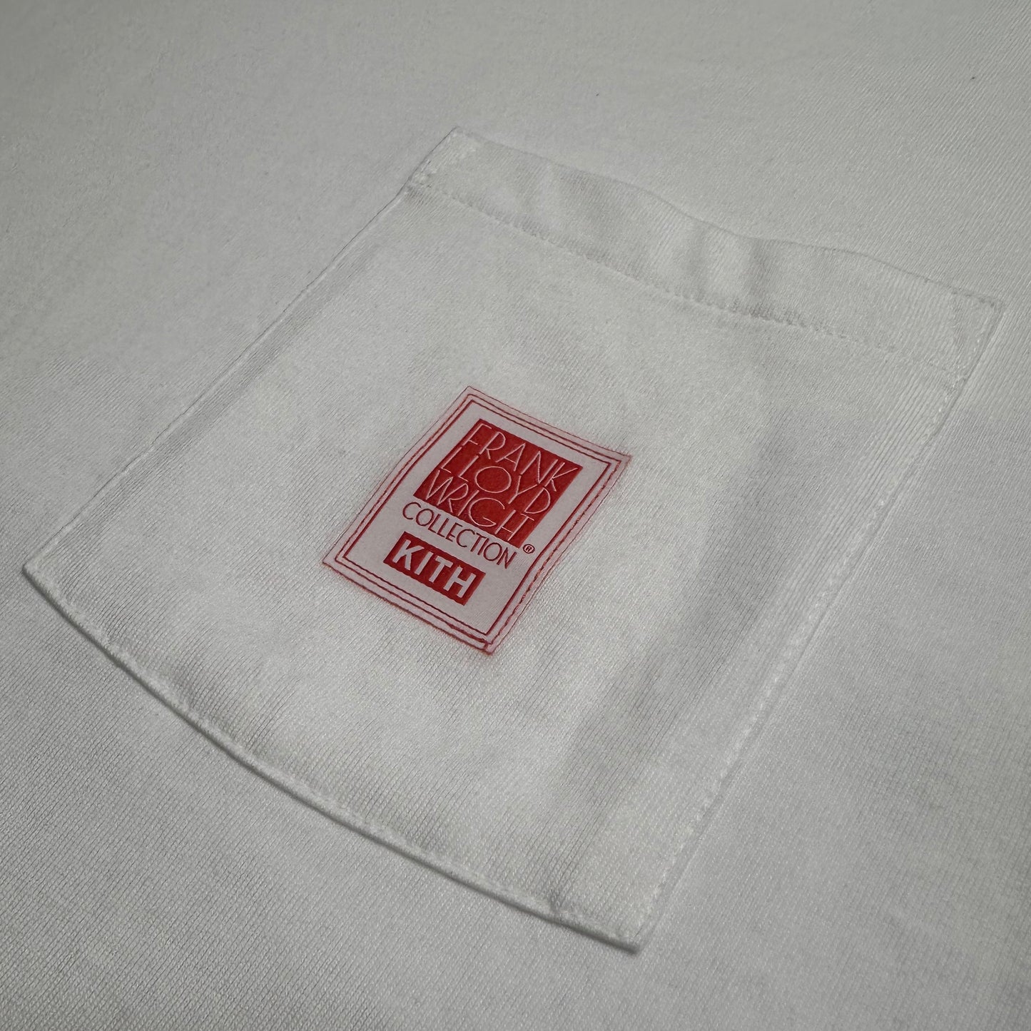 Kith Frank Lloyd Wright Pocket Tee White