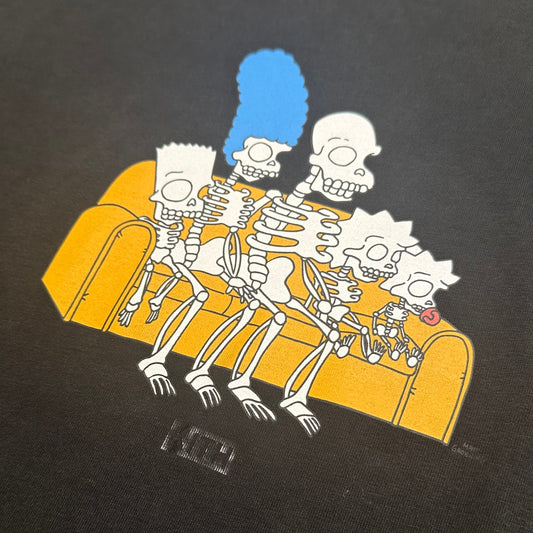 Kith x Simpsons Couch Long Sleeve Black