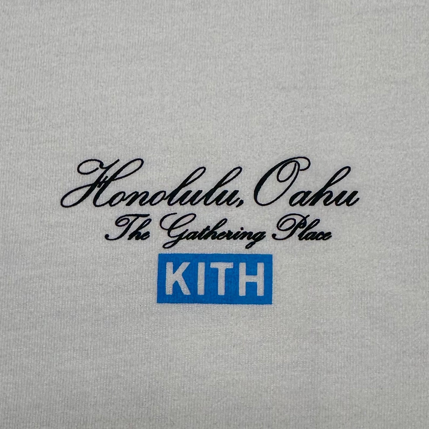 Kith Honolulu Hawaii Map Tee
