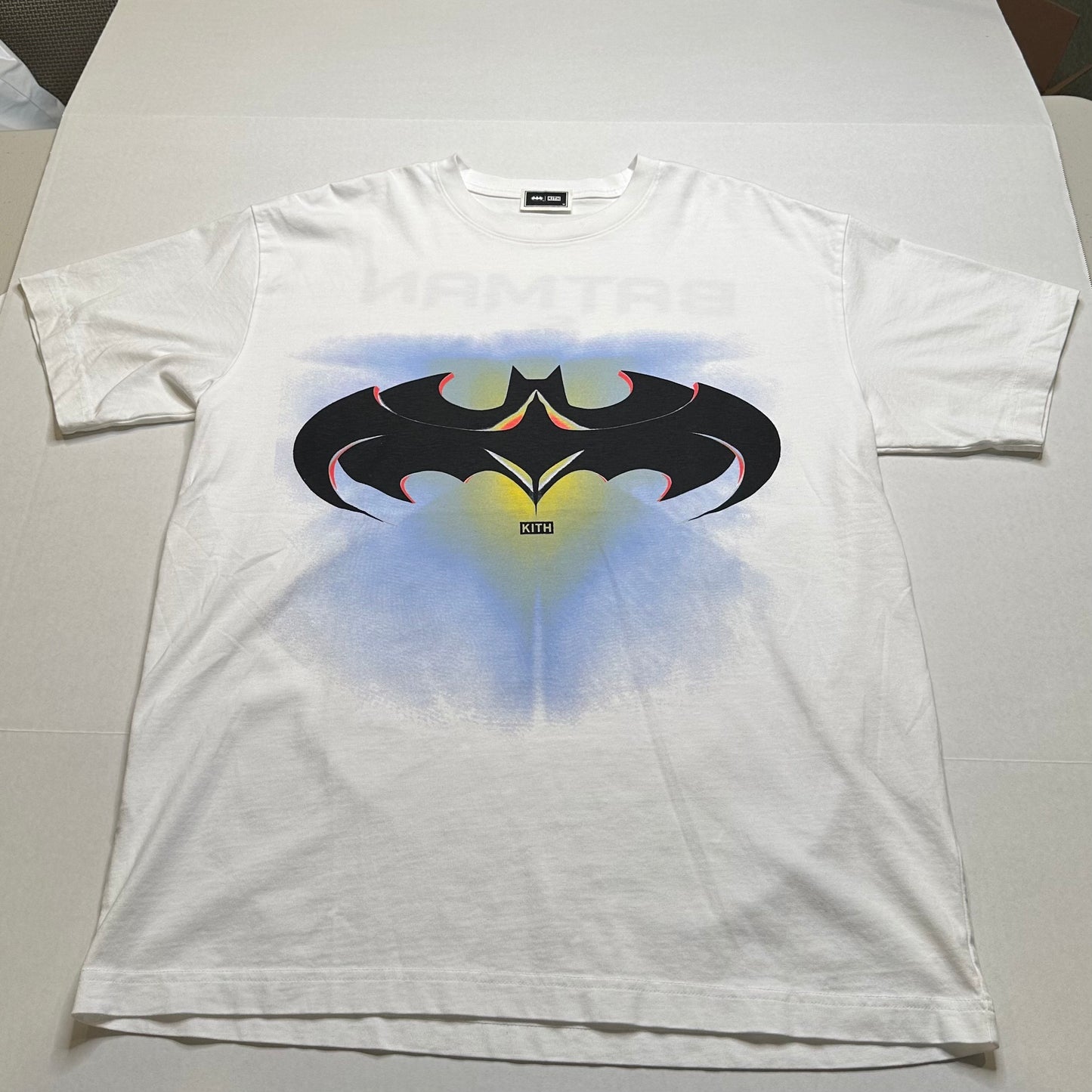 Kith x Batman Batman and Robin Logo Vintage Tee