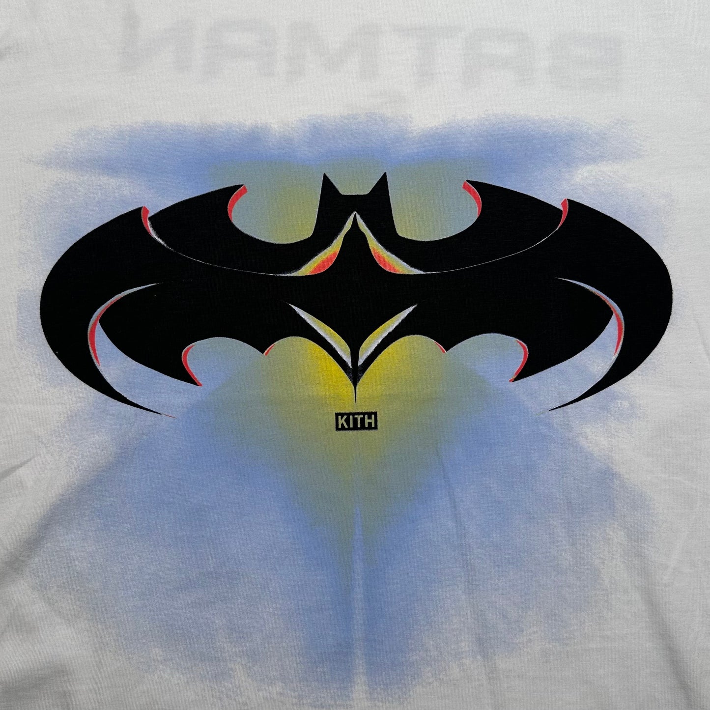 Kith x Batman Batman and Robin Logo Vintage Tee