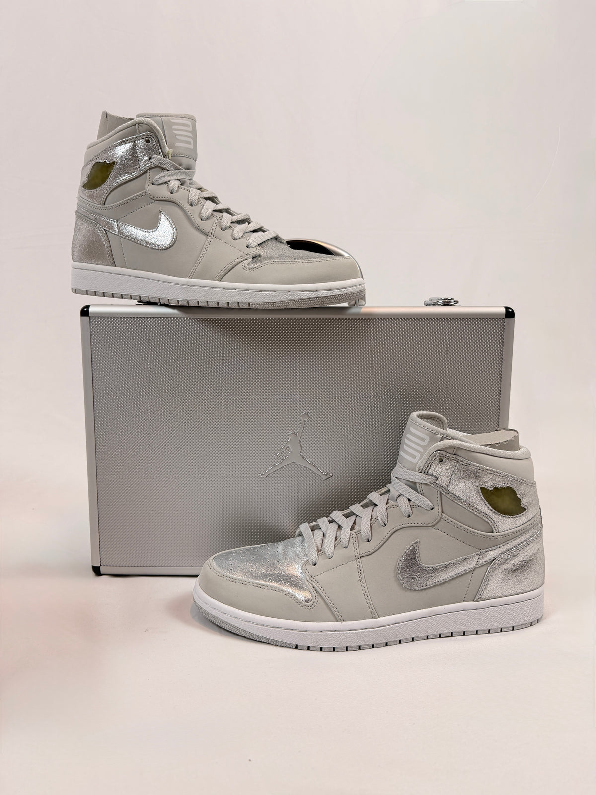 Jordan 1 High Silver 25th Anniversary (Special Box)(2010)